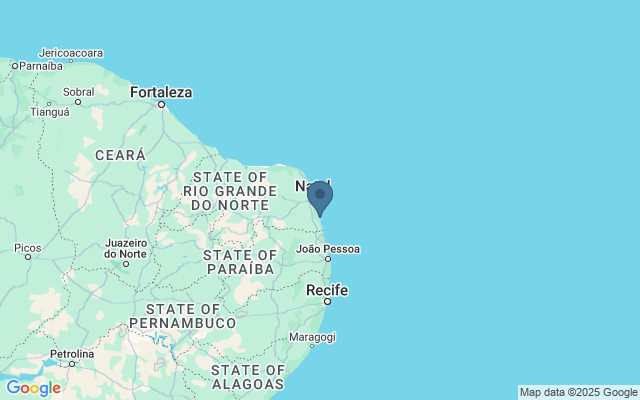 Kaart met locatie Praia do Amor